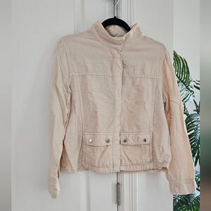 Christian Siriano Light Tan Utility Jacket